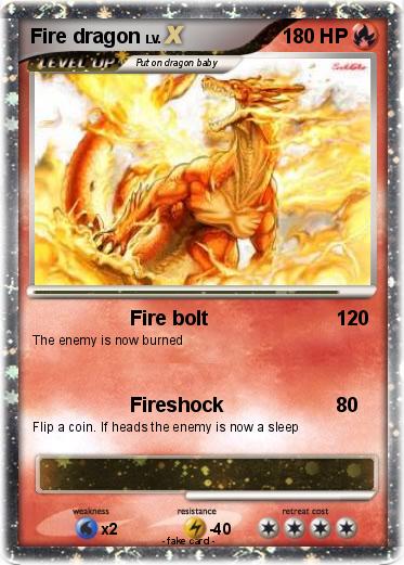 Pokemon Fire dragon