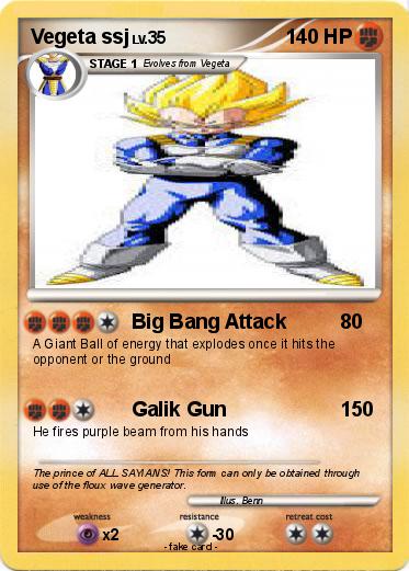 Pokemon Vegeta ssj