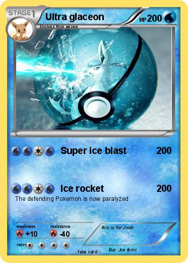 Pokemon Ultra glaceon