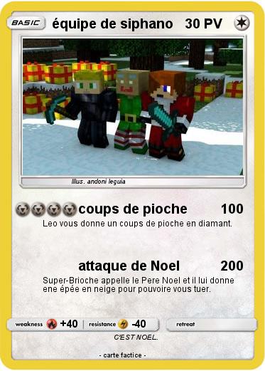 Pokemon équipe de siphano