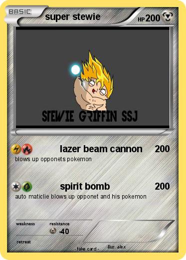 Pokemon super stewie