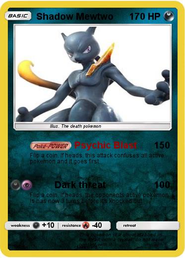 Pokemon Shadow Mewtwo