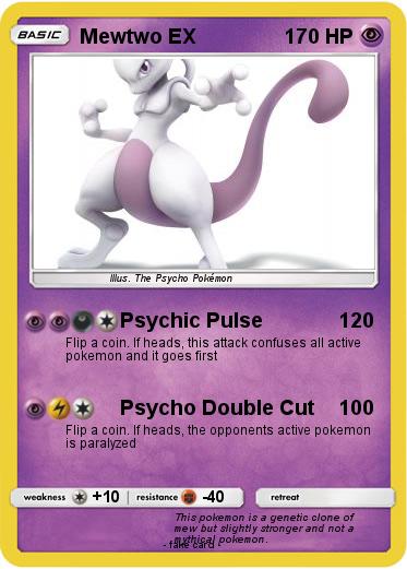 Pokemon Mewtwo EX