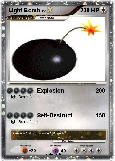 Pokemon Light Bomb