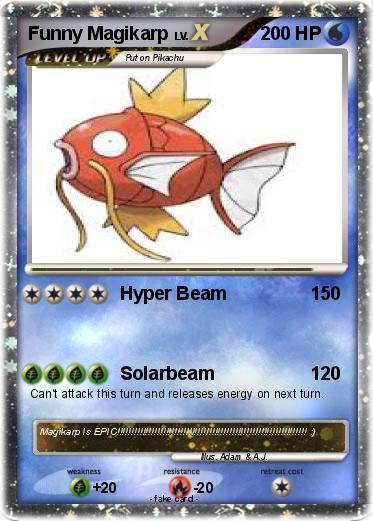 Pokemon Funny Magikarp