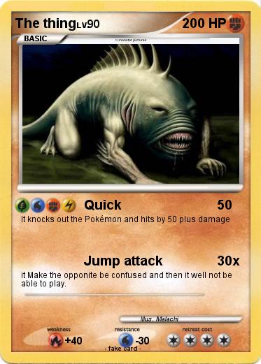 Pokemon The thing