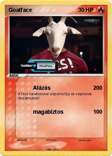 Pokemon Goatface