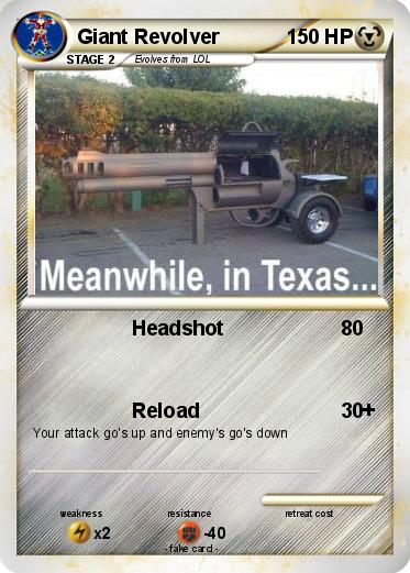 Pokemon Giant Revolver