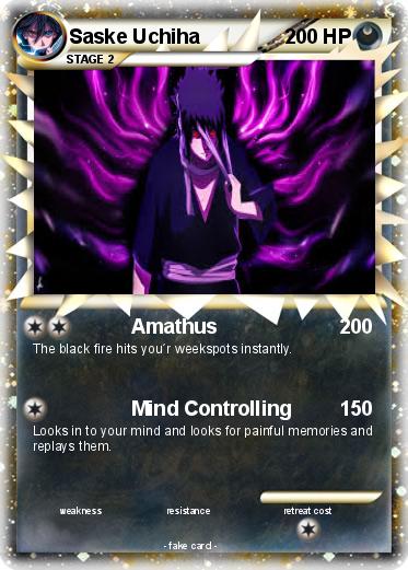 Pokemon Saske Uchiha