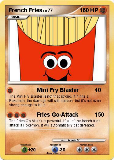 Pokemon French Fries