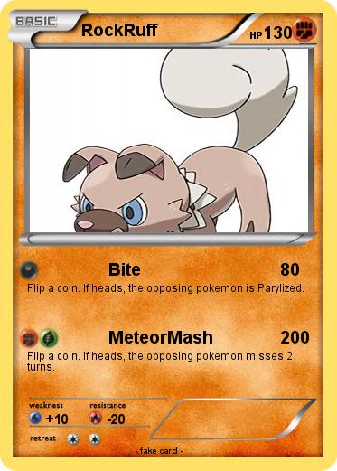 Pokemon RockRuff