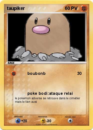 Pokemon taupiker