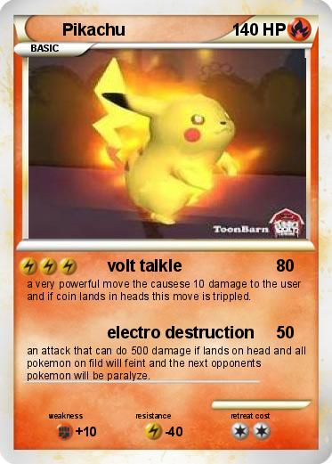 Pokemon Pikachu
