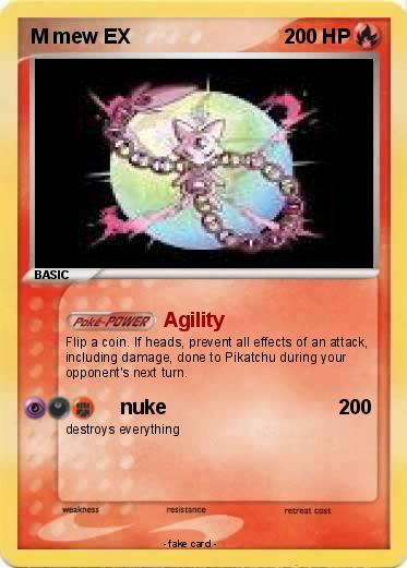 Pokemon M mew EX