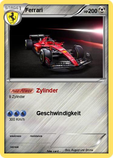 Pokemon Ferrari