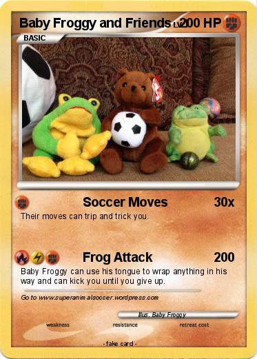 Pokemon Baby Froggy and Friends