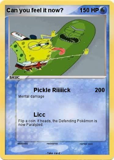 Pokemon Can you feel it now?