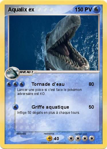 Pokemon Aqualix ex