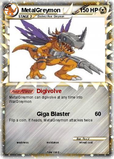 Pokemon MetalGreymon