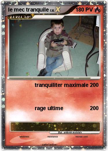 Pokemon le mec tranquile