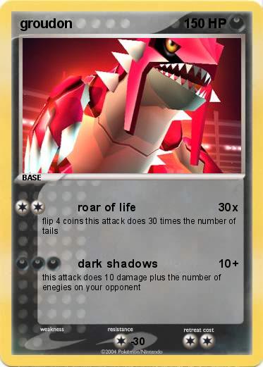 Pokemon groudon