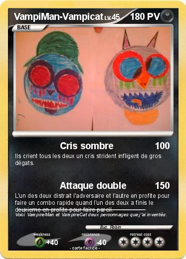 Pokemon VampiMan-Vampicat