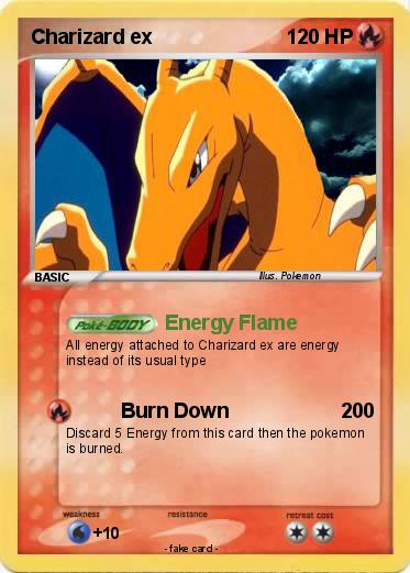 Pokemon Charizard ex