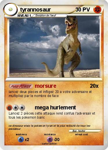 Pokemon tyrannosaur