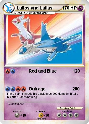 Pokemon Latios and Latias
