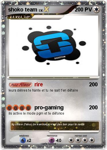 Pokemon shoko team