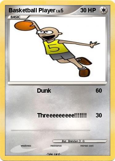 Pokemon Basketball Player