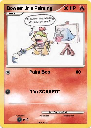 Pokemon Bowser Jr.'s Painting