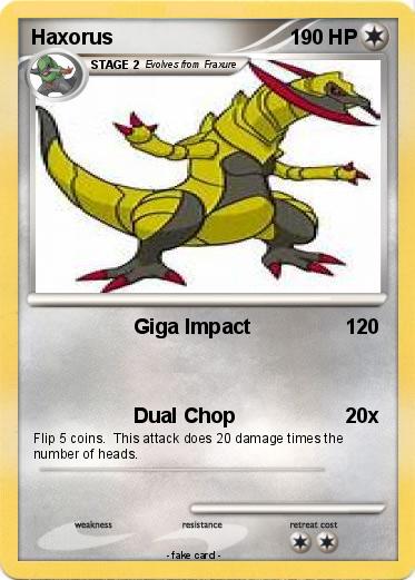 Pokemon Haxorus