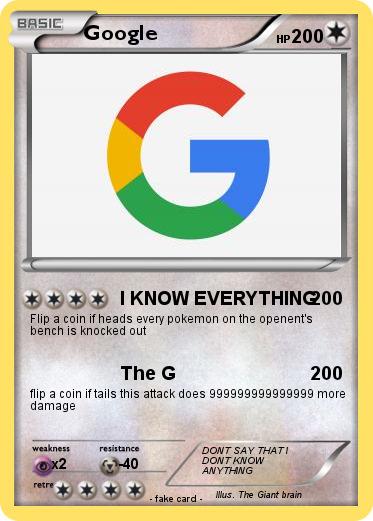 Pokemon Google