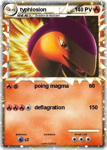 Pokemon typhlosion