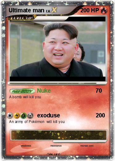 Pokemon Ultimate man