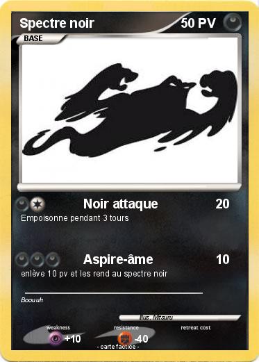 Pokemon Spectre noir