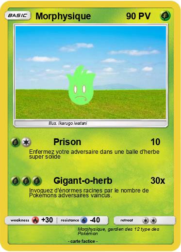 Pokemon Morphysique