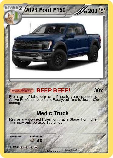 Pokemon 2023 Ford F150