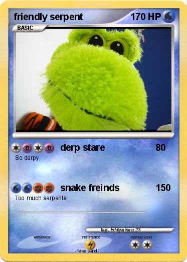 Pokemon friendly serpent