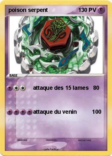 Pokemon poison serpent