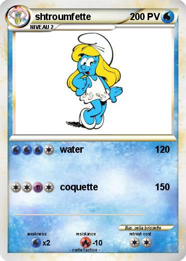 Pokemon shtroumfette