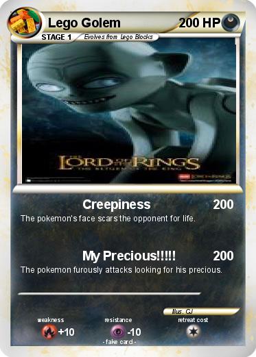 Pokemon Lego Golem