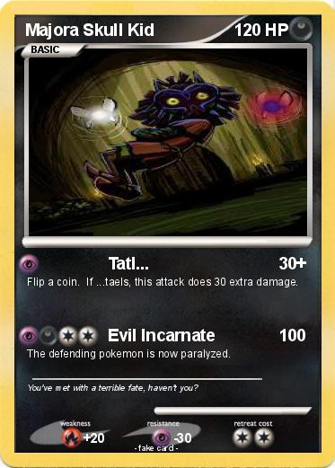 Pokemon Majora Skull Kid