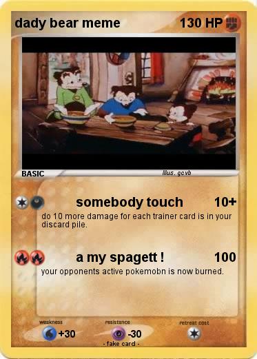 Pokemon dady bear meme