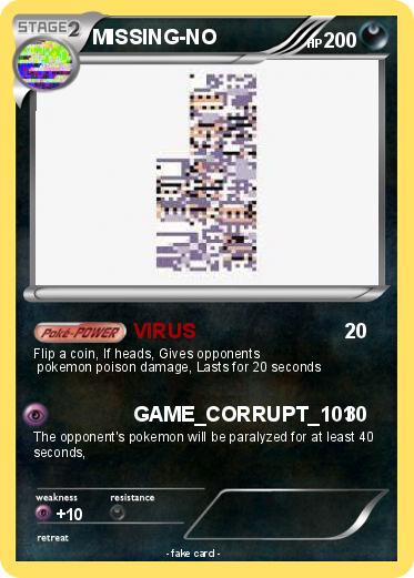 Pokemon MISSING-NO