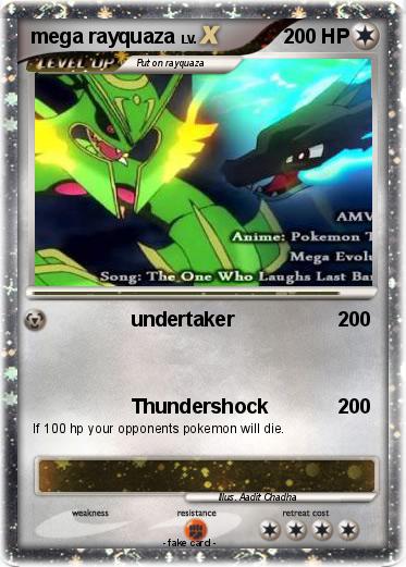 Pokemon mega rayquaza