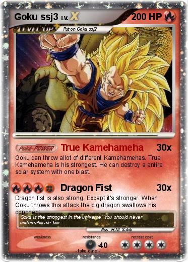 Pokemon Goku ssj3