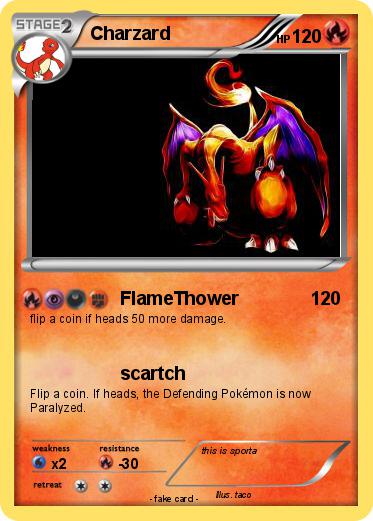 Pokemon Charzard