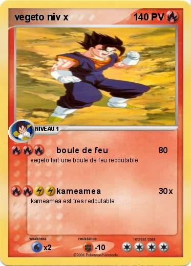 Pokemon vegeto niv x